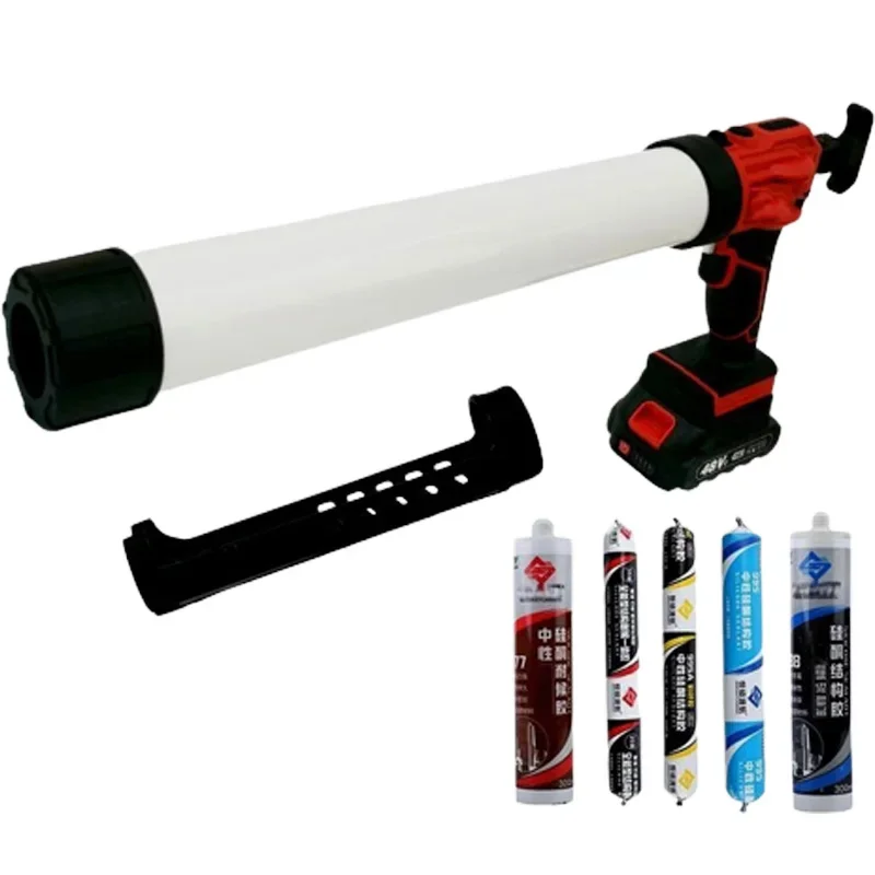 

20V LED Electric Glue Glass Caulking Lithium Voltage Gun Electric Seam Filling Gun Electric Hard With A Battery