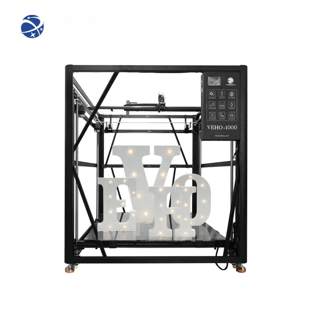 Direct factory 3d printer OSG 15 metal rails VEHO impresora 3d printing machine tronxy 1000*1000mm 3d printer