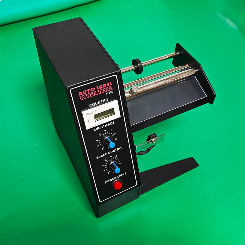 

AL1150D Label Peeling Stripper Separating Machine Automatic Label Dispenser Sticker Equipment with Cable Line Optional 220V 110V