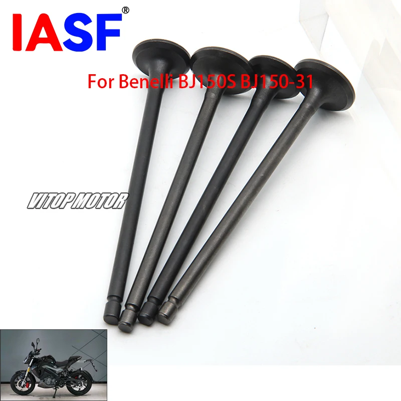 Fits for Benelli BJ150-31/150S/BJ150-10A Motorcycle Engine Intake Exhaust Valve Stem Kits