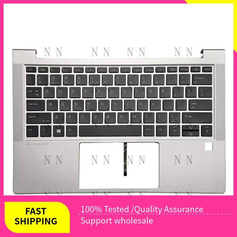 

YUZG Keyboard Palmrest Cover for H-P EliteBoo-k 630 G9 N10777-001 Silver US Backlit