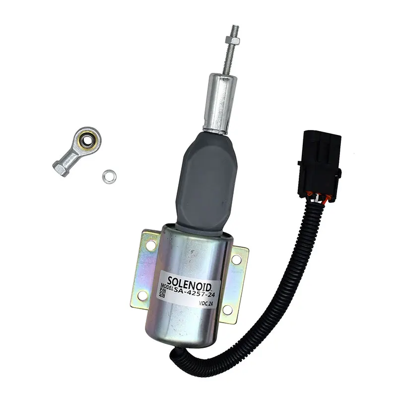 3926412 RE516083 RE516083 24V Fuel Stop Solenoid Valve Compatible with Cummins Engine 6CT 6CT8.3 Compatible with Hitachi Engine