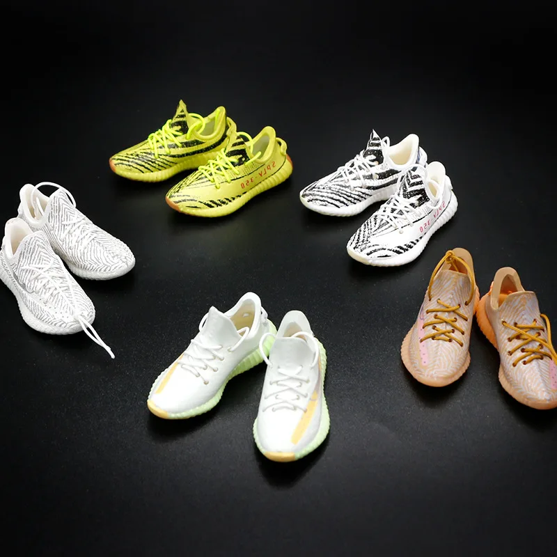 350V2 coconut sneakers ornaments sneakers model hand 3D tide shoes car accessories ornaments Christmas gifts birthday gifts