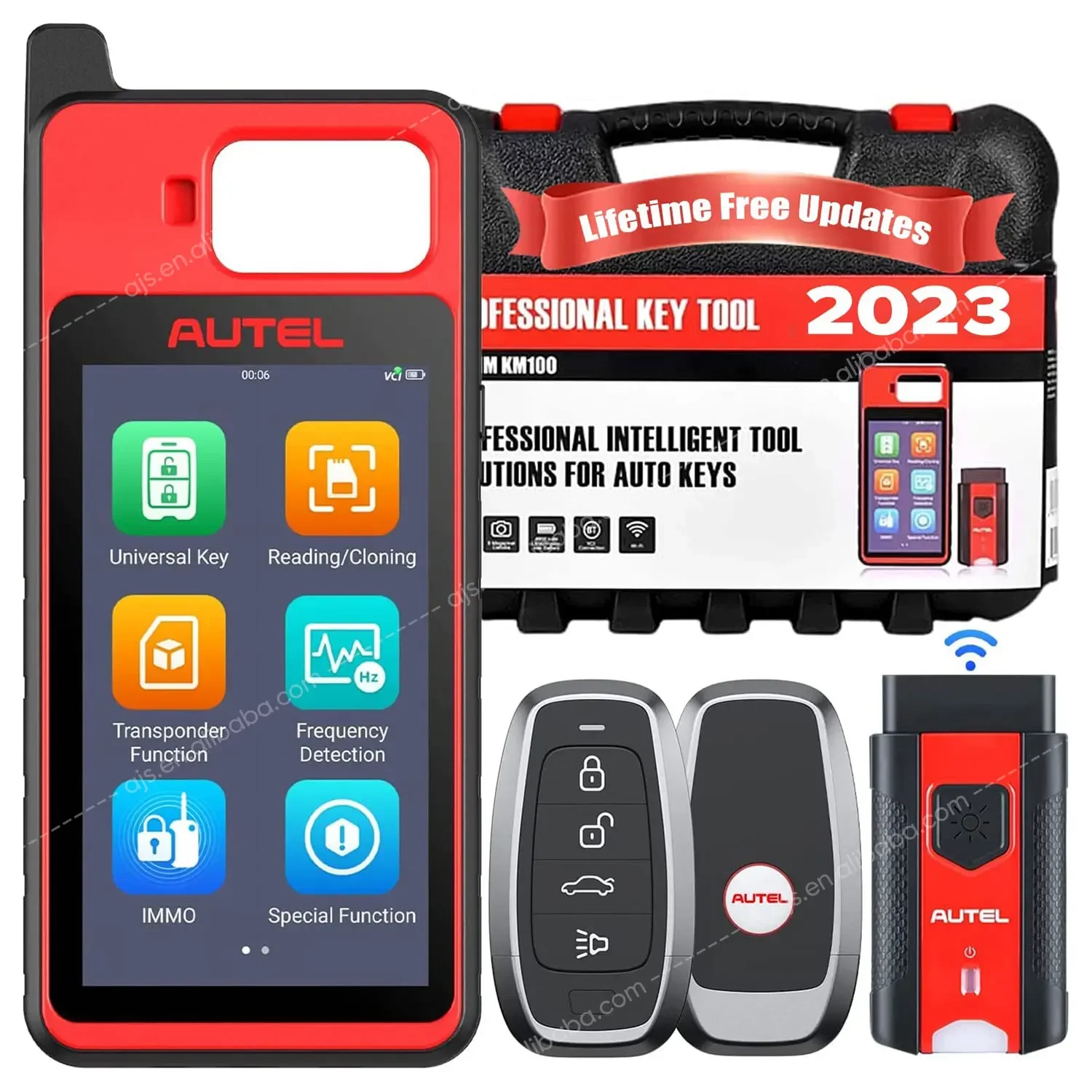 Official Store Autel Km100 X E Key Programing Obd Scanner Code Reader Automotive Key Programmer Car Diagnostic Tools Km100X