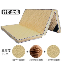 Natural Coir mattress coconut palm mattress pad hard coir palm folding mattress tatami floor mat household natural coir mattress