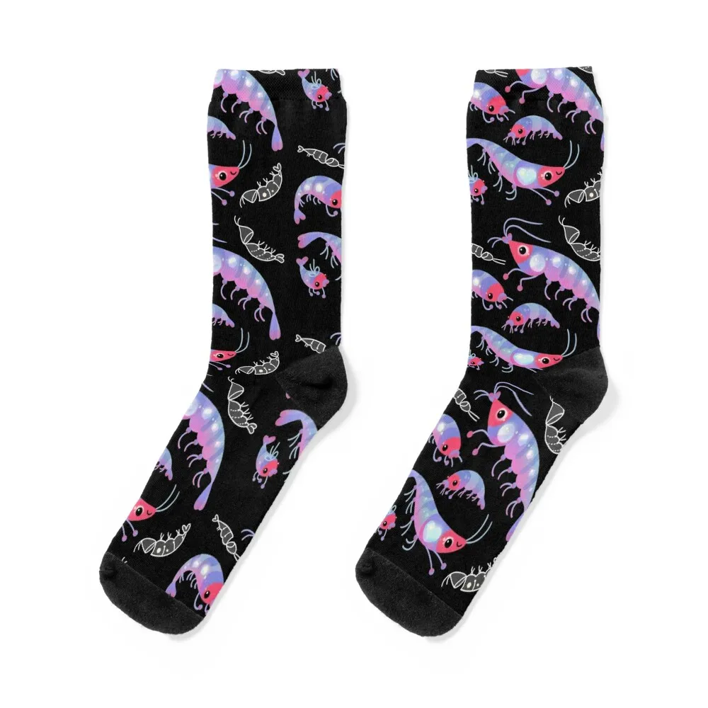

Krill - dark Socks Non-slip set fashionable Man Socks Women's