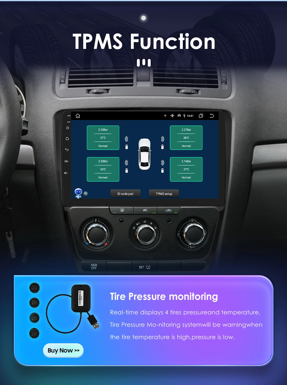 Hizpo 7862 Autoradio für Skoda Octavia 2 2008–2013 GPS Smart Intelligent Systems Autoradio Wireless CarPlay Android Auto WIFI 4G – Detail 34