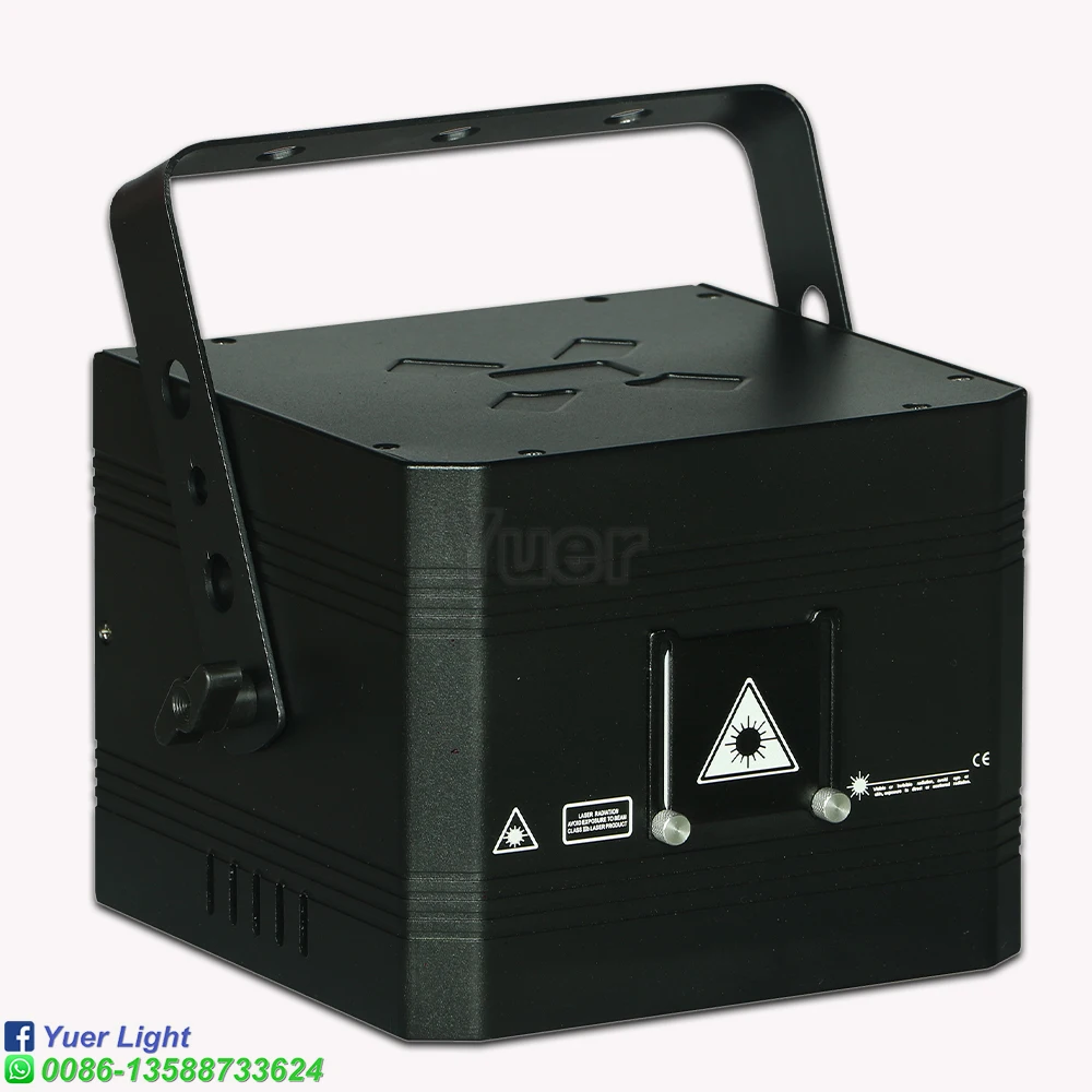 1W 2W 3W 4W 5W Laser Light With ILDA RJ45 3D Animation Beam Pattern Scanner Effect Lights DMX512 For DJ Disco Party Satge Effect