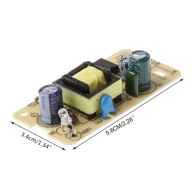 12V 1A 전원 공급 장치 모듈, 100V-240V ~ 12V 스위칭 전원 공급 장치 보드 전원 변압기 변환기 보드