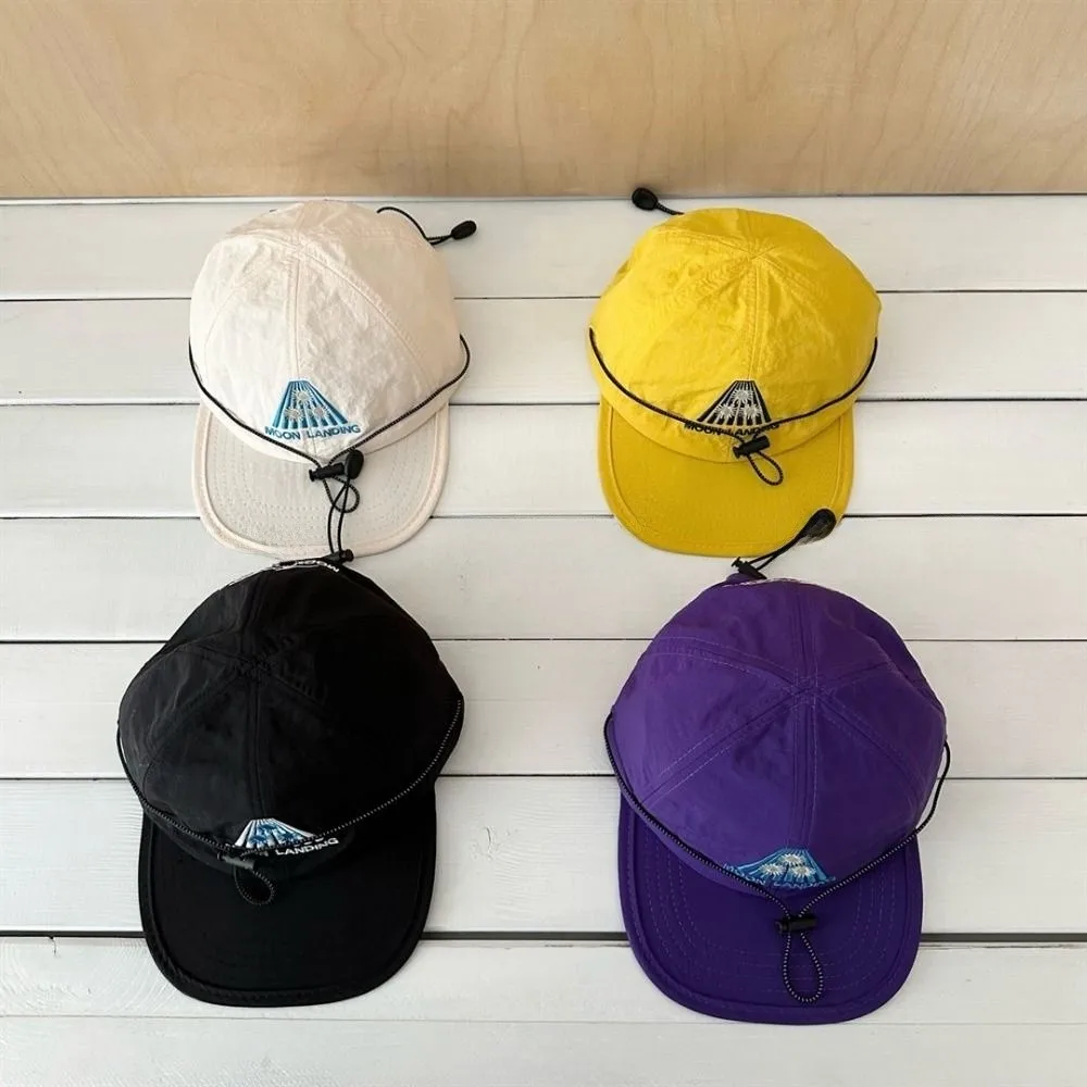 Neue atmungsaktive Unisex-Baseballkappen für Eltern, schnell trocknende, faltbare Baseballkappe, Sonnenschutz, Sonnenhut mit kurzer Krempe, Sommer