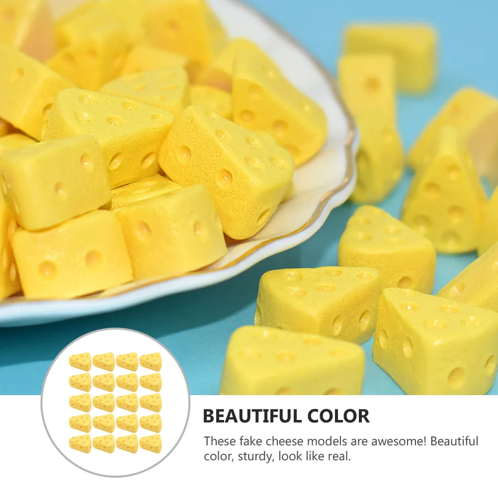 

50pcs Cakes Miniature Fake Dessert Models Real Simulation Cakes Touch Feeling Plastic Material Food Props Decor