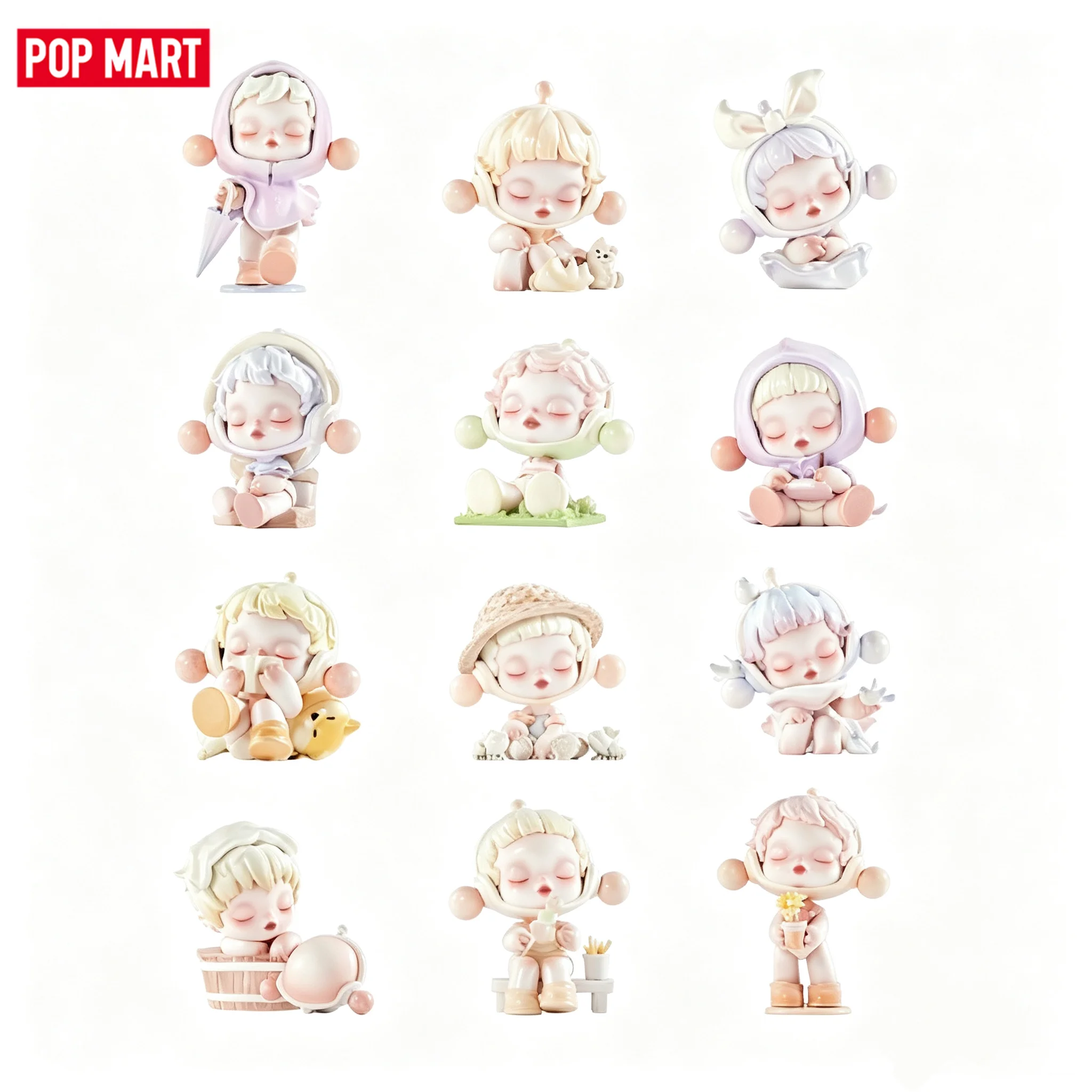 POP MART Skullpanda The Warmth Series Blind Box Mystery Box Kawaii Ornamente Figuren Heimdekoration Desktop-Modell Puppen