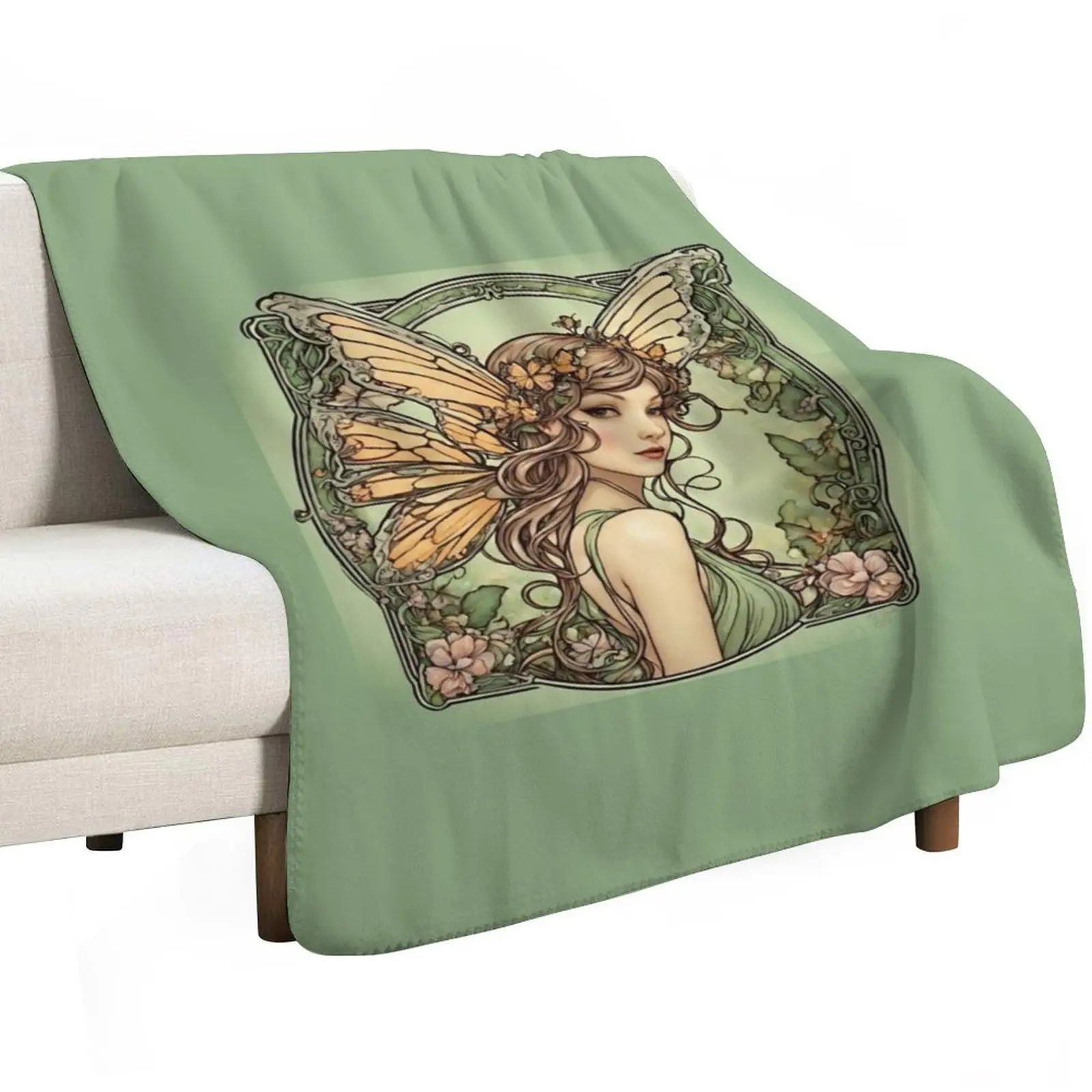 Butterfly Fairy Throw Blanket Blankets Sofas Of Decoration Softest Soft Beds Decorative Sofa blankets ands Flannel Blankets 2