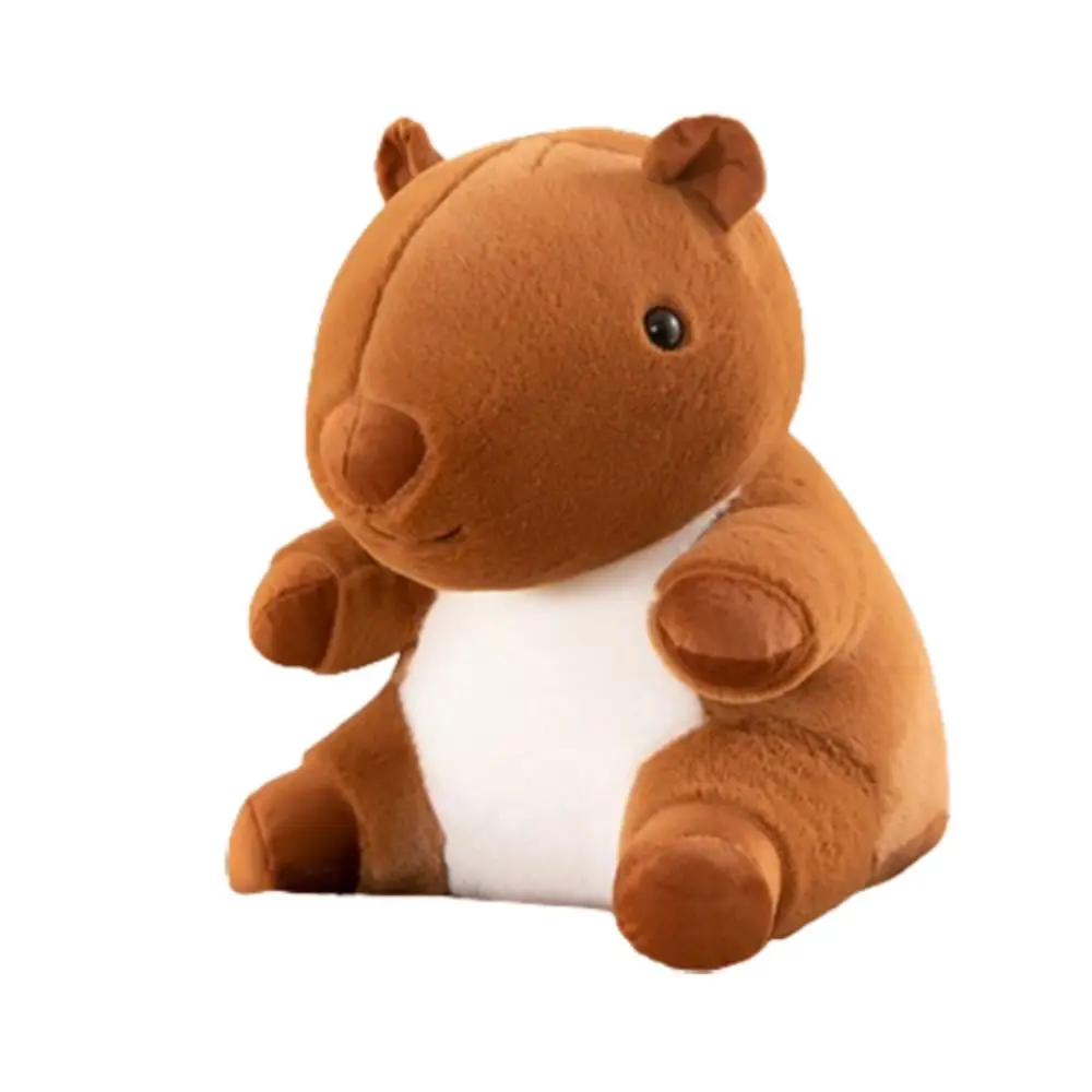 Simulazione Patatine Fritte Capibara Peluche Bambola di Stoffa Bambola Carina Capibara Anime Fluffty Giocattolo 38 cm Morbido Capibara Peluche Bambola