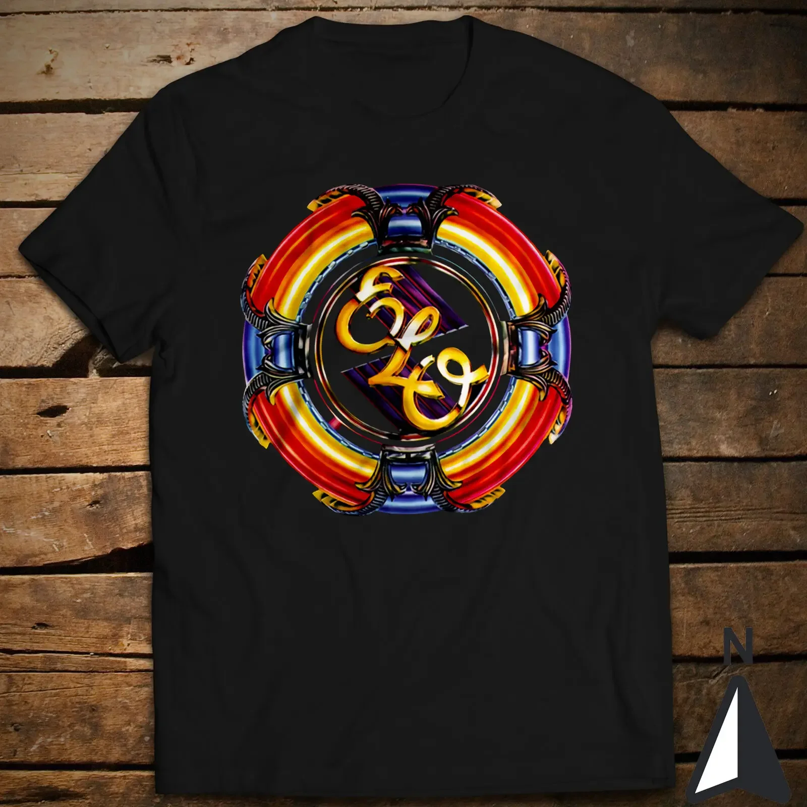 Classic Music T-Shirt ELO Electric Light Orchestra Jeff Lynne Roy Wood Bev Bevan