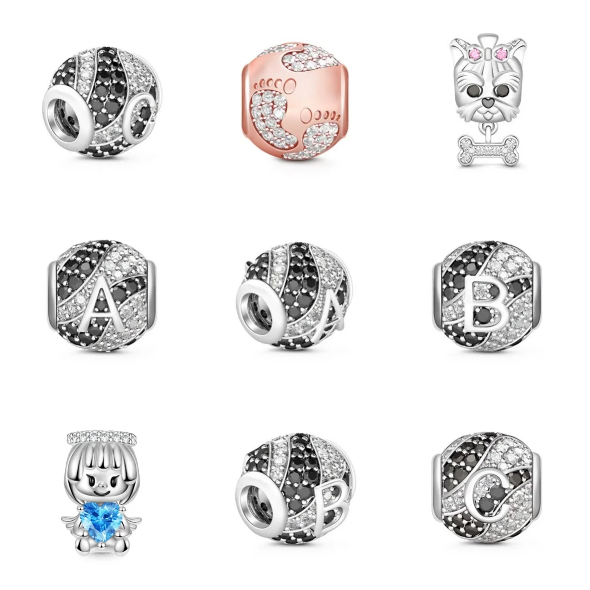 

Chinese And Western Amulets Digital Style Bead PendantsFashion Jianyue