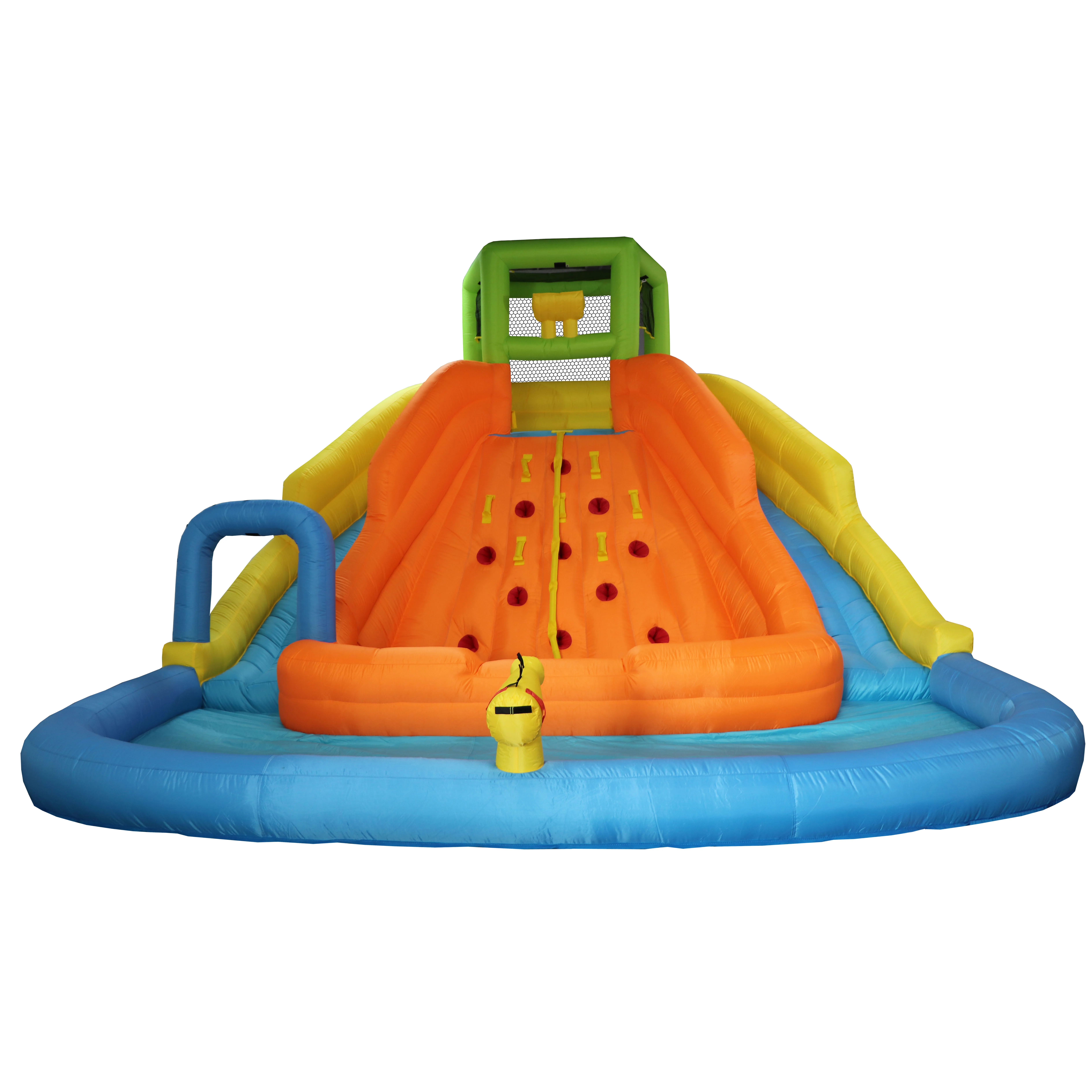 

Factory Direct Hot Sales Luxury Pool Slides Rock Climbing Wall Inflatable Playgroundpromote sales