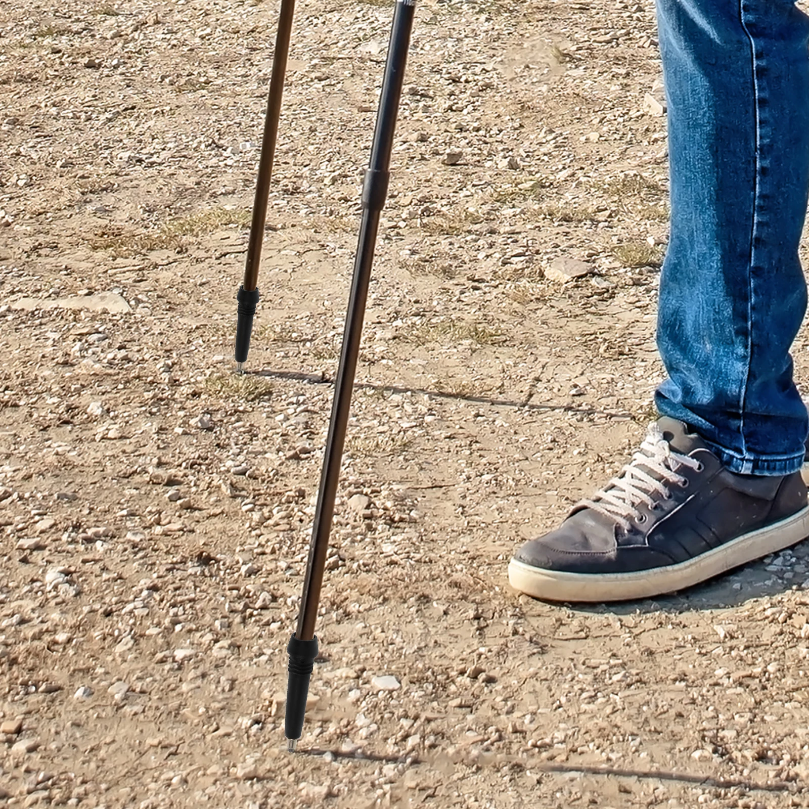 

8Pcs Walking Cane Accessories Durable Tungsten Steel Tip Non-Slip Hiking Pole Protector Versatile Easy Installation Outdoor