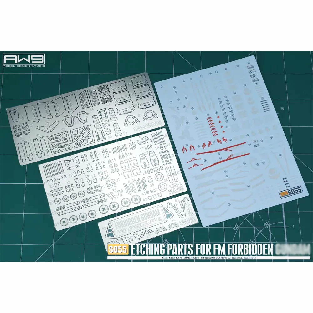 MADWORKS Metal Etching Parts For 1/100 FM Forbidden Detail-up Set Tools For Adults Model Enthusiast Hobby Collection Gifts