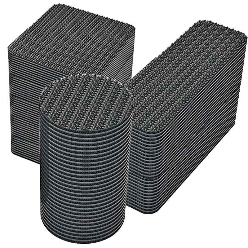 

10 Pair Carpet Fixing Stickers Double Faced High Adhesive Car Carpet Fixed Patches Home Floor Foot Mats Anti Skid Grip Tapes