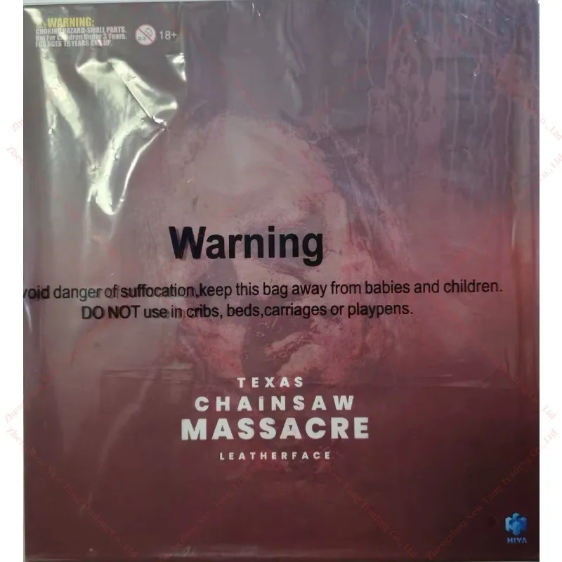 الأصلي HIYA 1/12 Leatherface تكساس بالمنشار مذبحة Leatherface في المخزون أنيمي عمل جمع أرقام نموذج اللعب