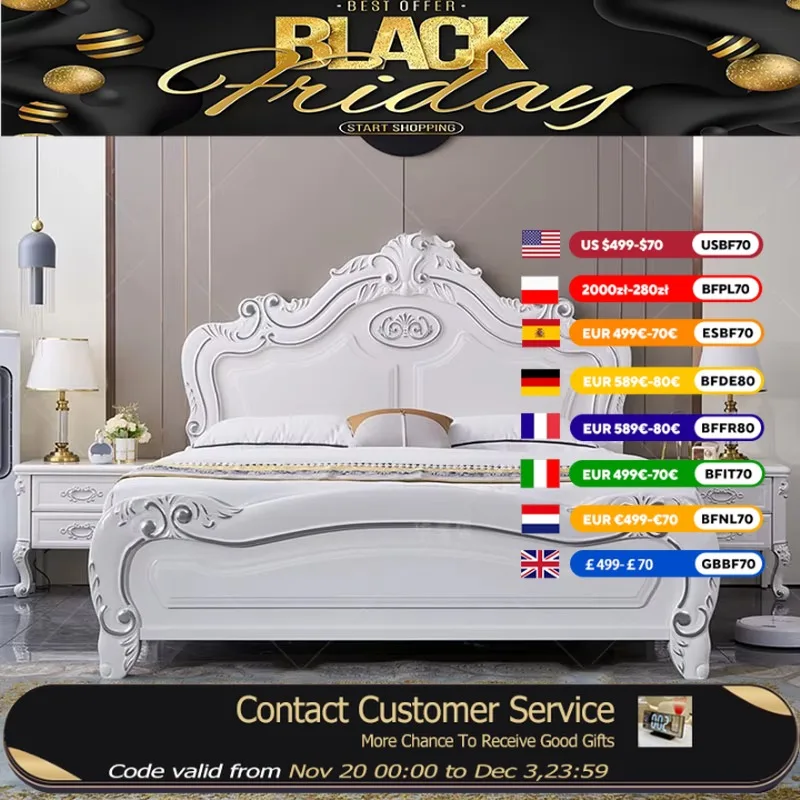 

Headboard Comforter Double Bed Frame Queen Size Headboards Bases Double Bed Living Room Storage Lit 2 Personnes Home Furniture
