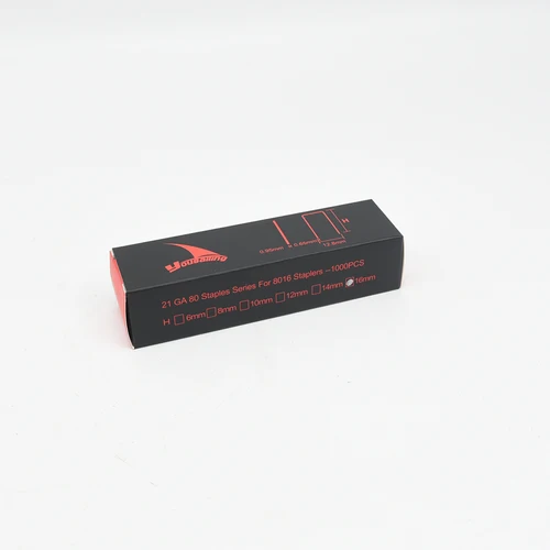 Imagen 2 del producto YOUSAILING 21GA precio por 1 tamaño 1000 Uds grapas 80 grapas serie para grapadora MT8016 8016B