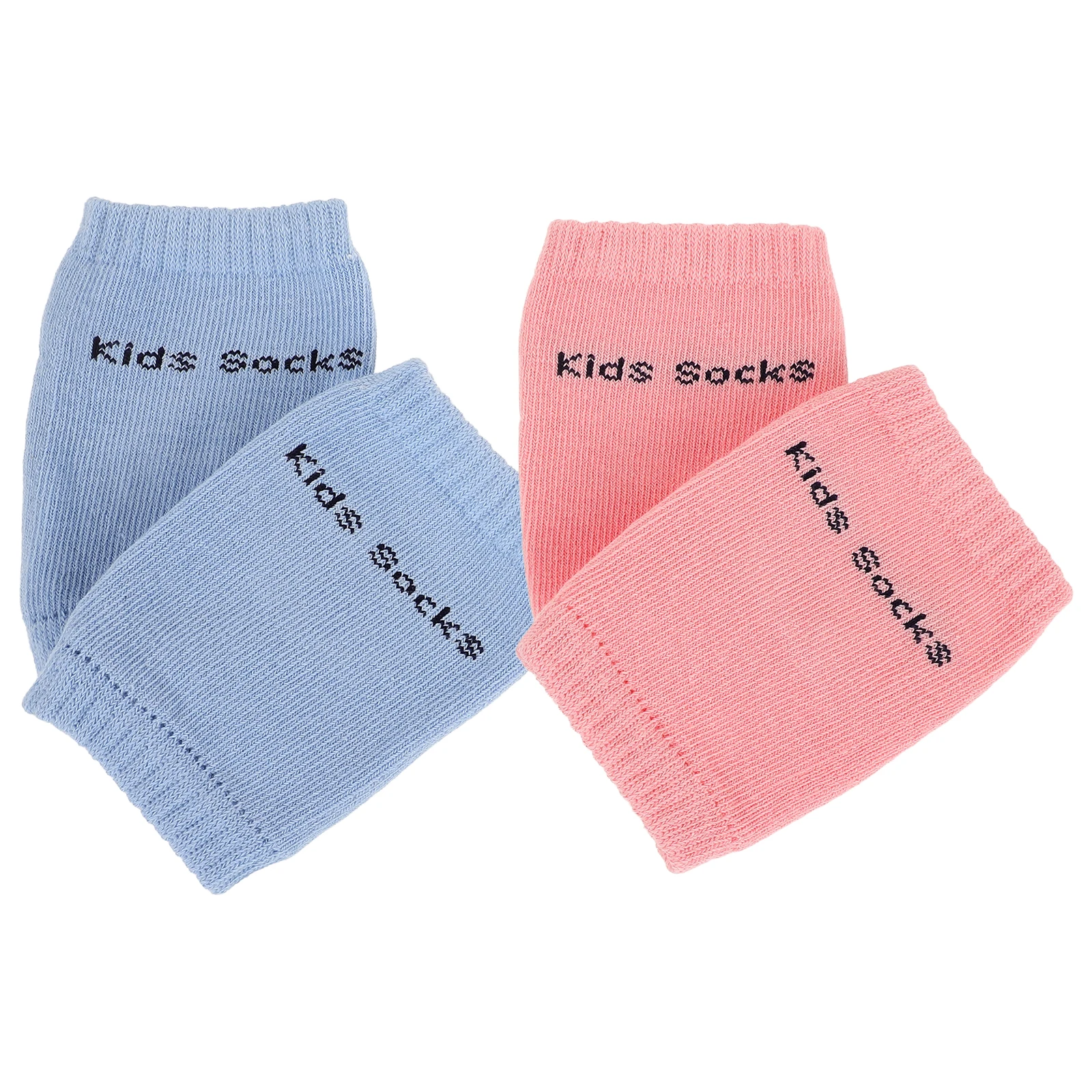 

2pcs Baby Knee Pads Crawling Leg Warmers Soft Cotton Protector Padding for Kids Toddler Boys Girls Infant Knee Supports