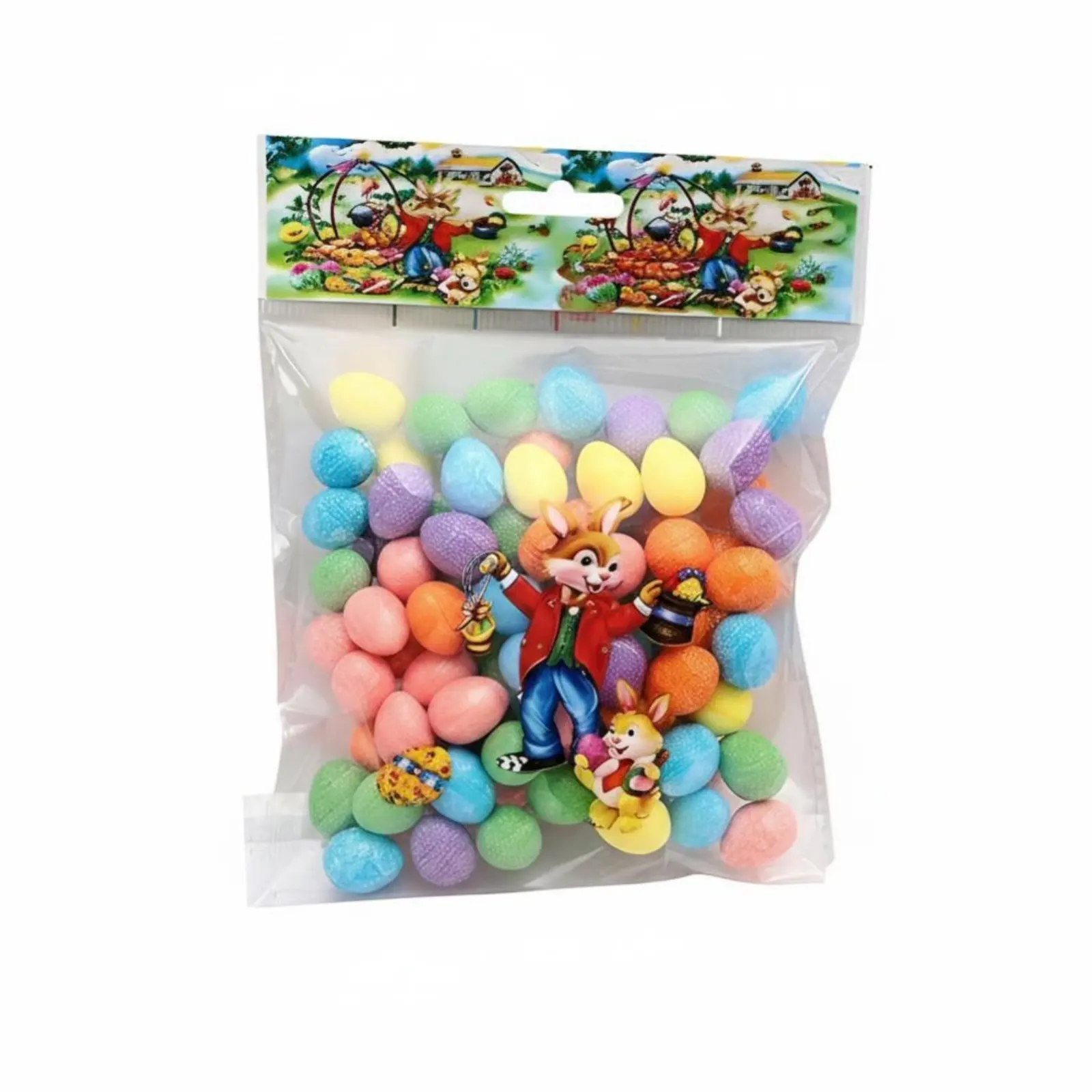 Decoración de Espuma Ovalada de Zanahoria para Pascua, Adorno Multicolor Pintado a Mano, Inserto Floral para Navidad, Fiesta, Venta al por Mayor