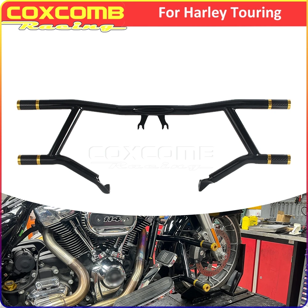

Motorcycle Highway Bumper Frame Protection For Harley Road Glide FLTRXSE FLTRXSTSE FLTRXSE FLTRU FLTRUSE FLTRK FLTRKSE Crash Bar
