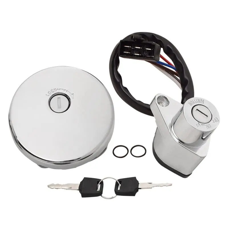 

Комплект замков зажигания, крышки топливного бака и сиденья для мотоцикла 51049-0003 27005-1188 для Kawasaki Vulcan 800 VN800 2002-2005