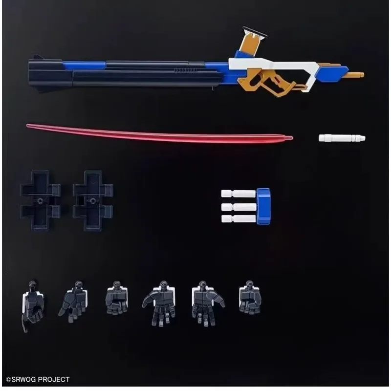 【Auf Lager】BANDAI Origina HG Super Robot Wars OG PTX-007-03C WEIß RITTER Mecha-montiertes Modellspielzeug zum Sammeln