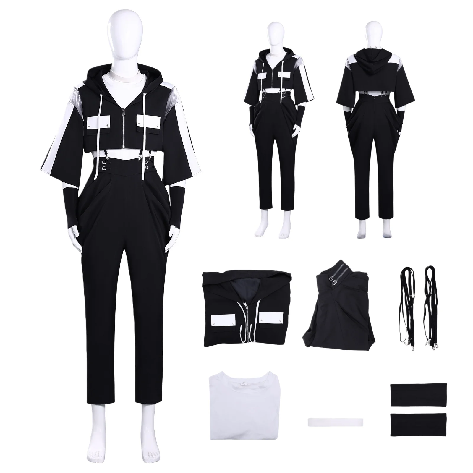 

Ishibashi Natsuki Cosplay Costume Anime Tamon's B-Side Halloween Carnival Party Clothes