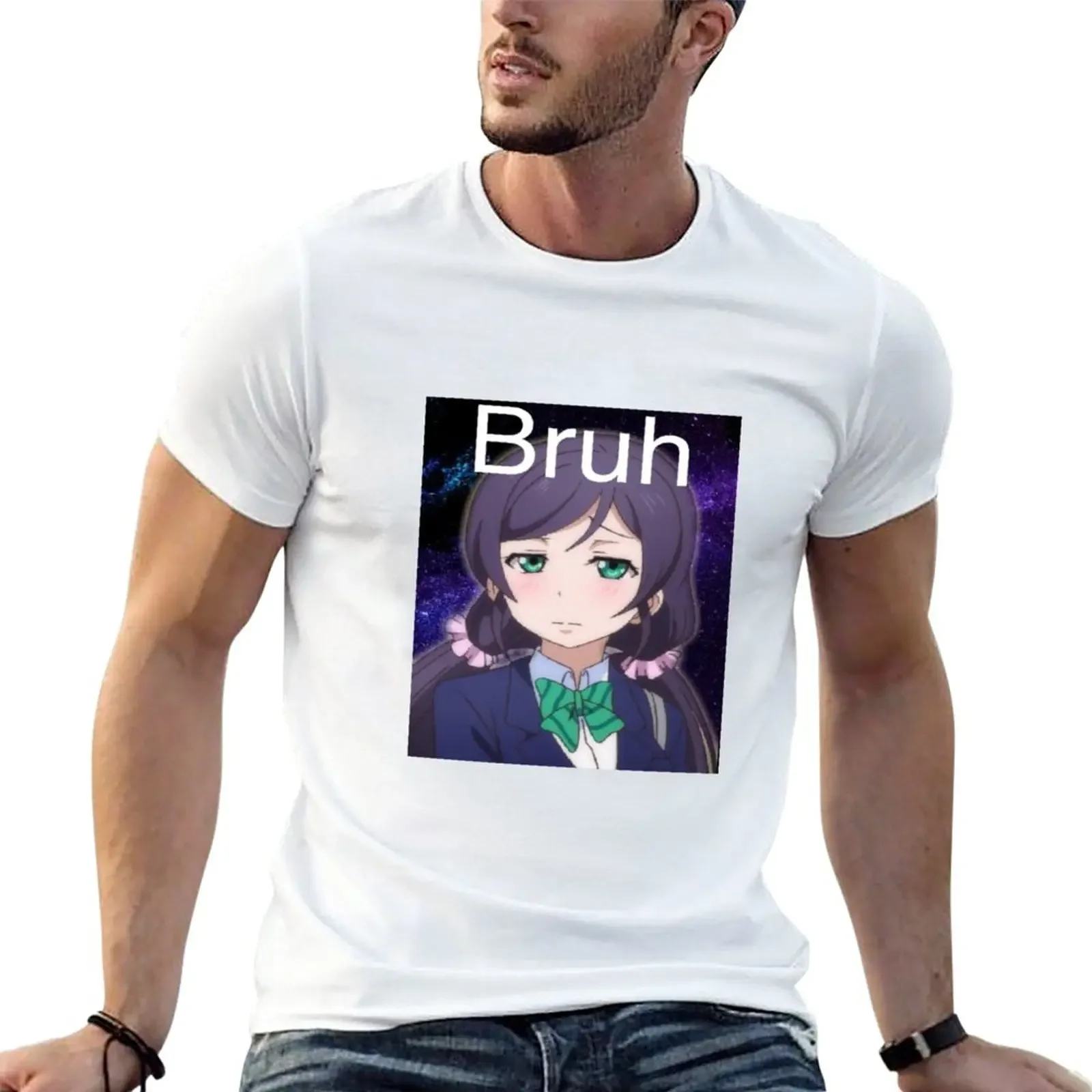 Nozomi Bruh T-Shirt shirts graphic tees oversizeds t shirts men