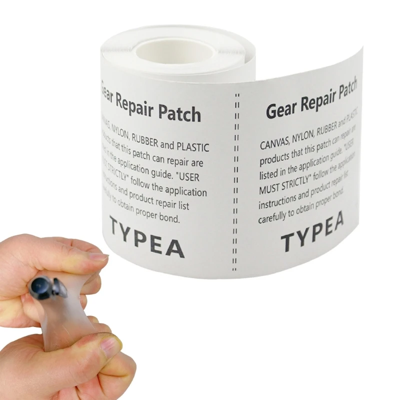 Sail Repair Tape, Weatherproof Patches, Water Resistant Seal, Suitable for Tarp, Motorhomes Cover, Canopies Fixes