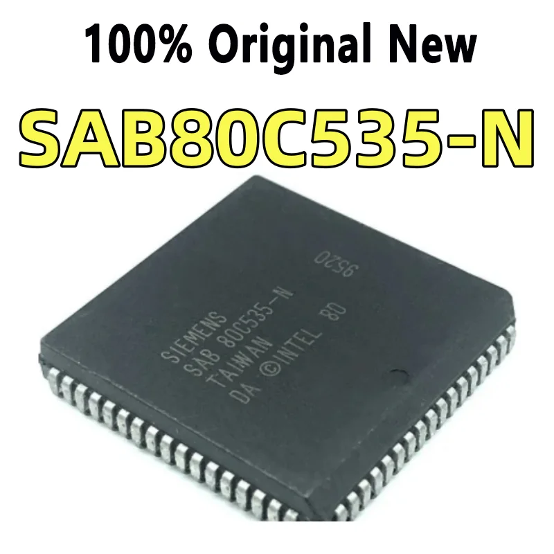 100% Tested  SAB80C535-N SAB80C535 SAB 80C535-N 80C535 PLCC-68