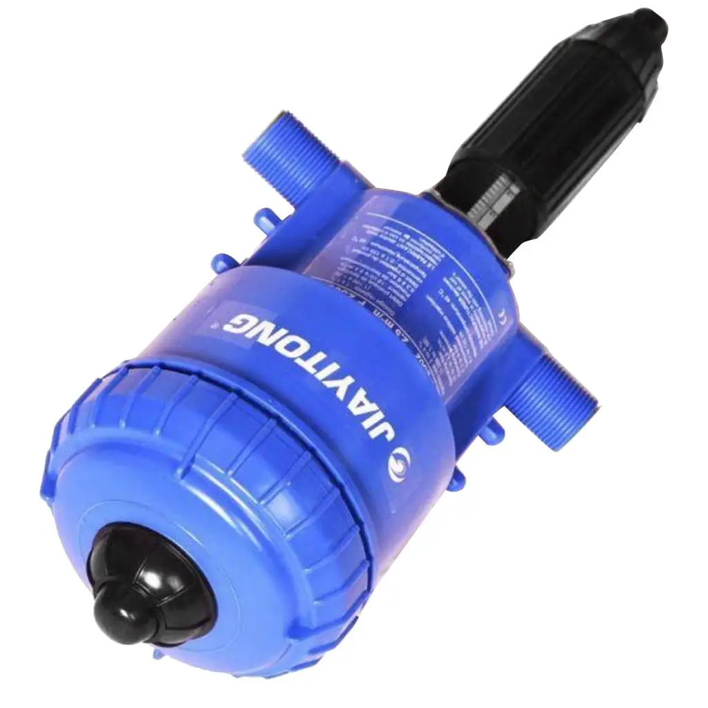 Fertilizer Injector Proportioning Dispenser Automatic Pump Water Driven Kit for Agriculture and Garden Supply