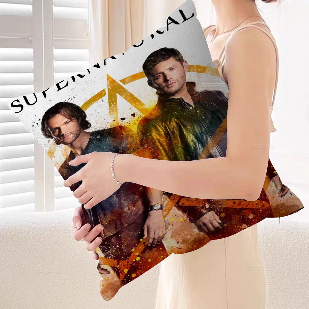 تلفزيون S-سلسلة خارقة للطبيعة وسادة هدية ديكور مكتب المنزل غرفة نوم أريكة غطاء وسادة السيارة 45x45