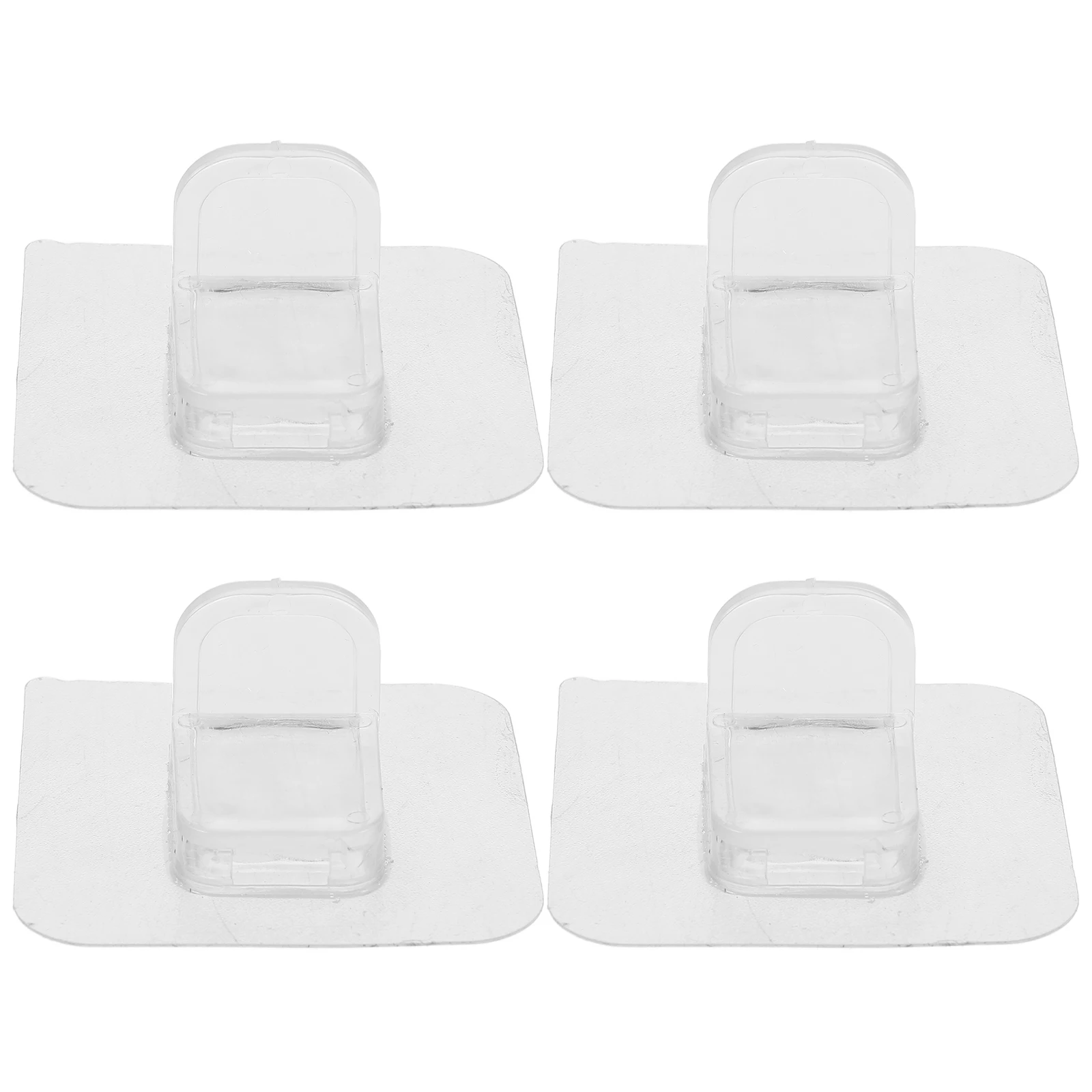 Staffa fissatore a ventosa per pavimento stabilizzatore antiscivolo con base per recinzione da 4 pezzi per accessori per box recinzione di sicurezza per bambini