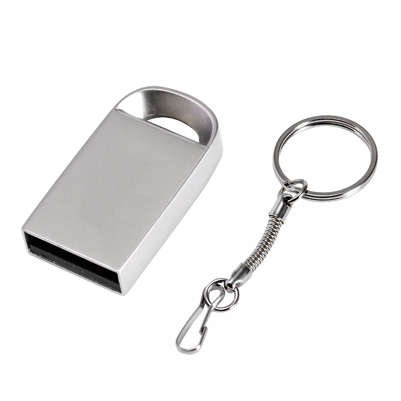 

USB 2.0 Mini Metal USB Flash Drive 4GB 8GB 16GB 32G 64GB pen drive waterproof usb stick pendrive High speed gift