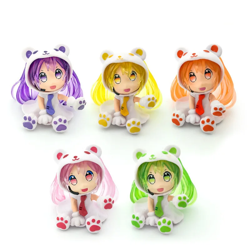 

for Hatsune Miku Girl Two-dimensional Anime Figures Desktop Collection Collection Action Figure Model Toys