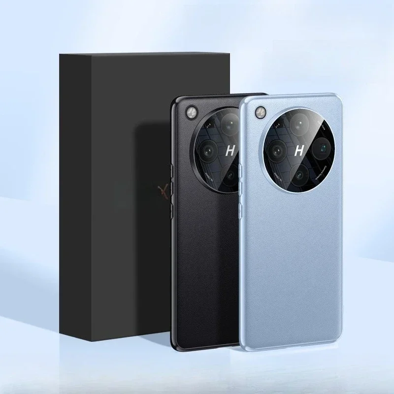 

Кожаный чехол премиум-класса для OPPO Find X8 Pro Find X8 со встроенной пленкой для объектива предотвращает отпечатки пальцев, новый матовый чехол для телефона