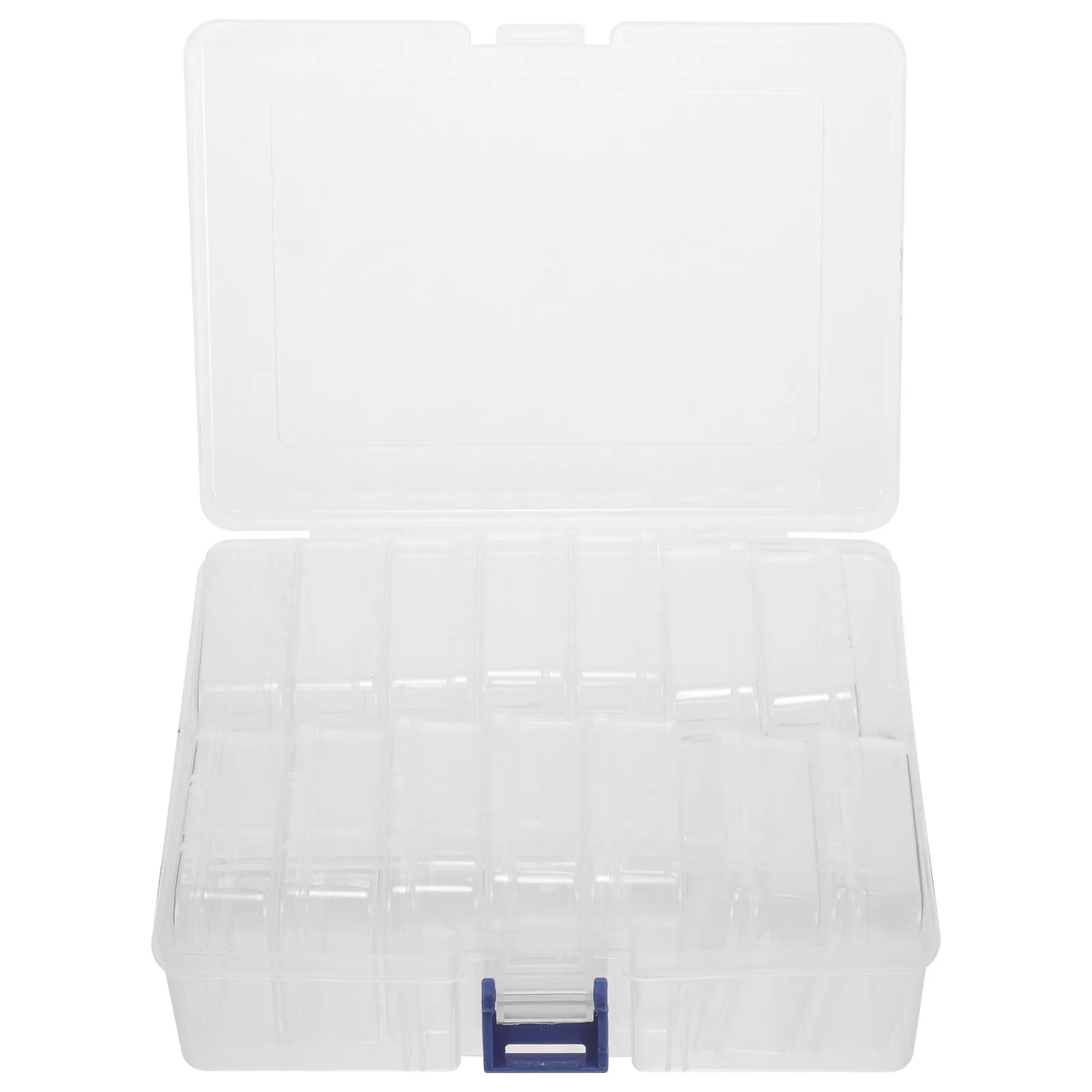 

1Set Transparent Mini Plastic Storage Container Portable Jewelry Box for Beads Earrings Pendants Rings Hairpins Rhinestones