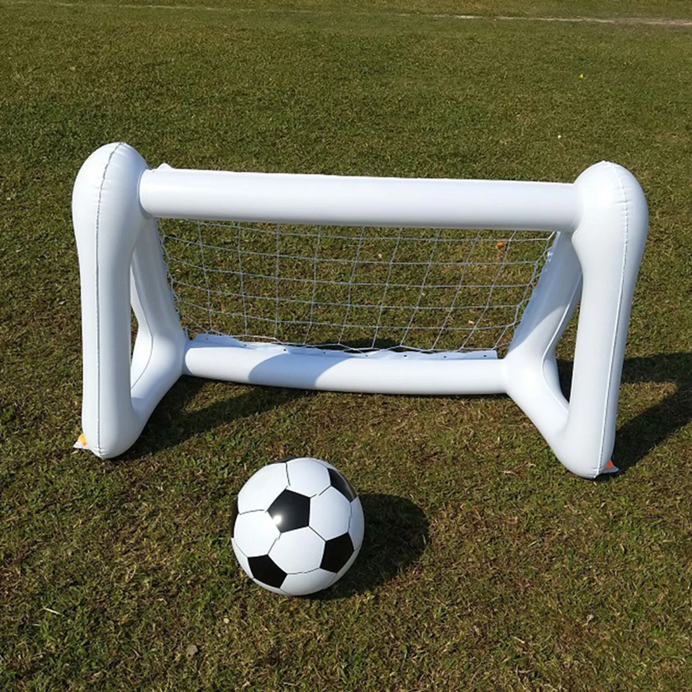 

Portable PVC Soccer Goal Inflation Door Small Size Easy Setup Storage Suitable Indoor Outdoor Child PVC Soccer Door