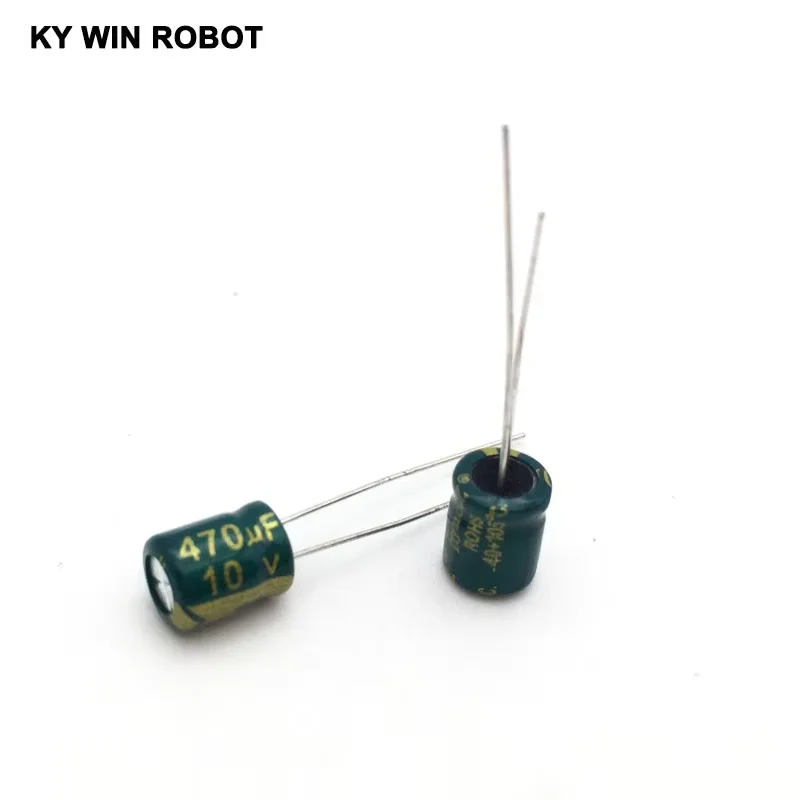 50Pcs 10V 470UF 6X7…