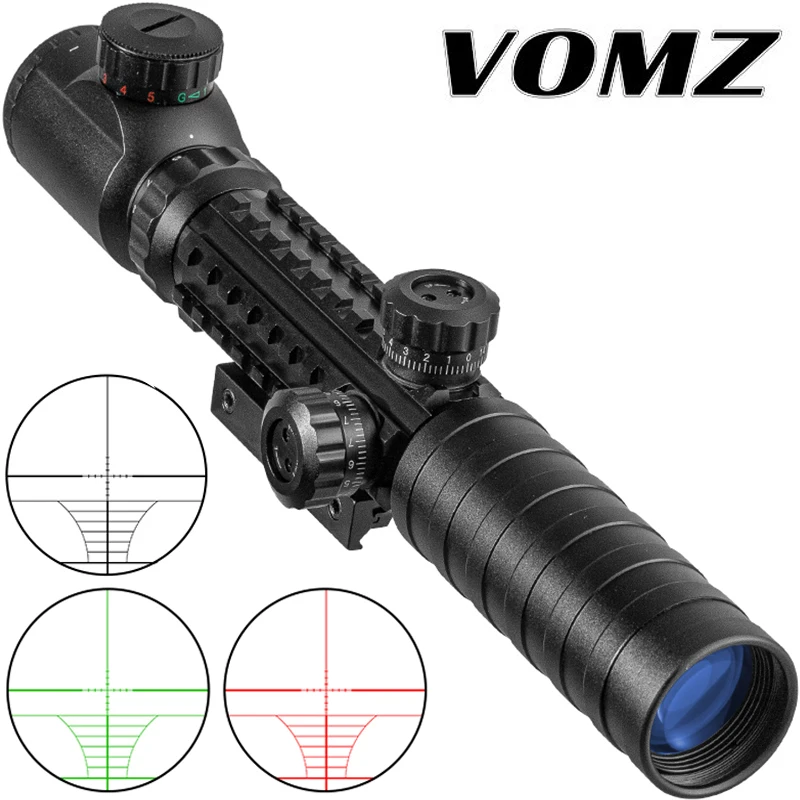 3-9x32 EG Hunting Scope Red /Green Dot Illuminated Sight Tactical Sniper Scopes W/22mm For Air Gun