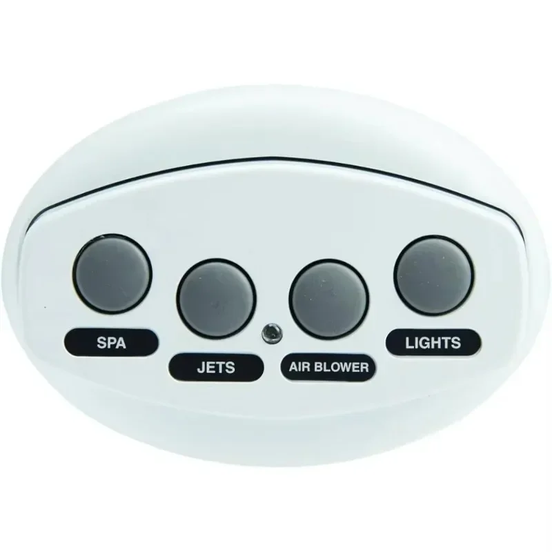Four-Function Spa-Side Remote, White, 100 Foot Cord, Compatible With IntelliTouch & EasyTouch.