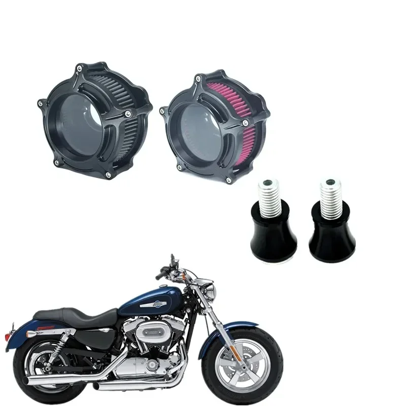 

For Harley Sportster Softail Dyna Touring Big Twin Cam FLT FLST FXDLS M8 Air Cleaner Filter Breather standoffs & breather bolts