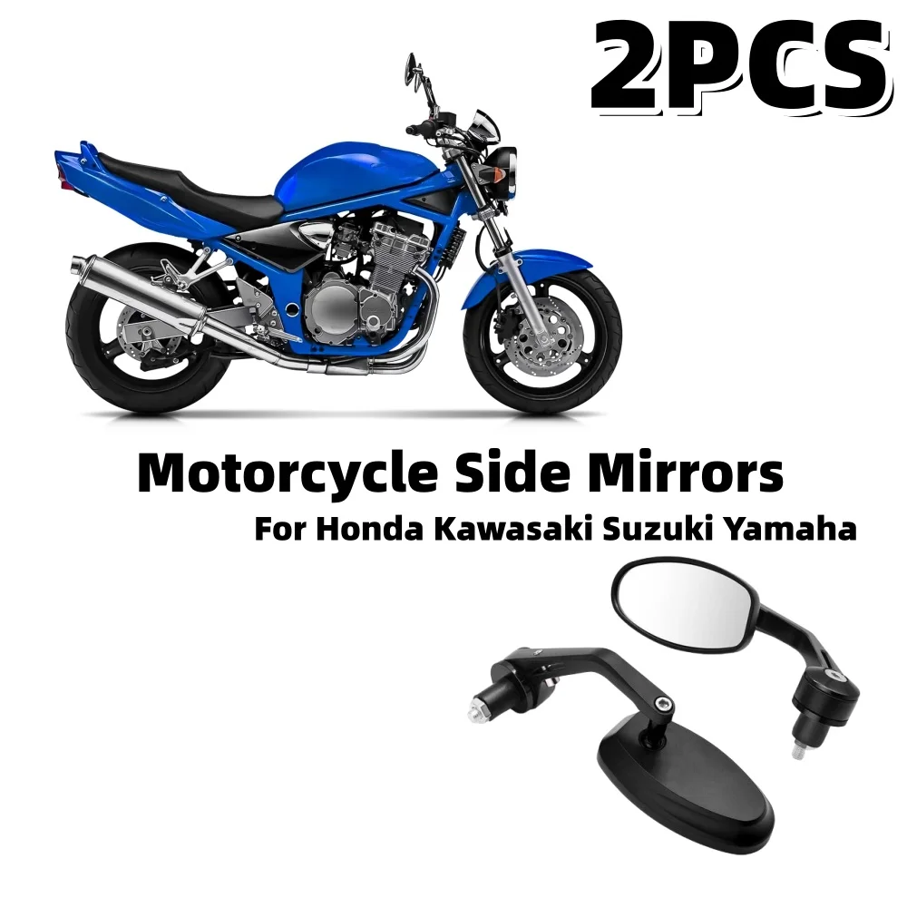 

Motorcycle Side Mirrors 7/8" Side Mirrors Accessories Motorcycles Bike Rearview Replacement For Honda Kawasaki Suzuki Yamaha