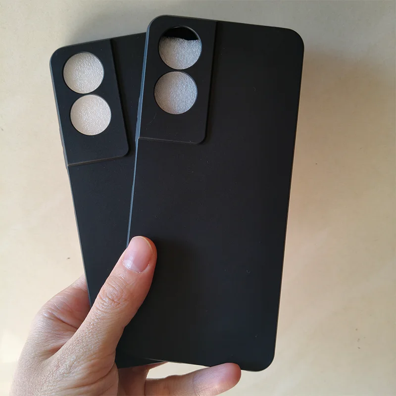 Funda de TPU Suave y Delgada para TCL 505, Funda de Silicona Negra Mate para Coque TCL 505 T509K T509A, Cubierta Trasera TCL505, Parachoques Antigolpes